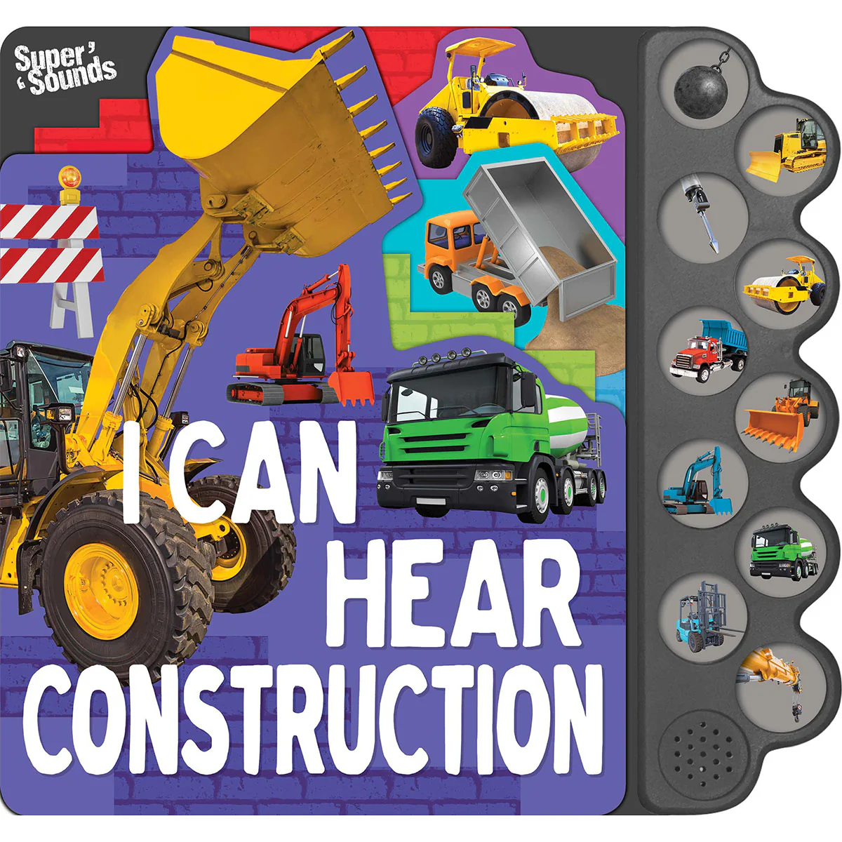 10 Button Sound Book I Can Hear Construction Vol. 2