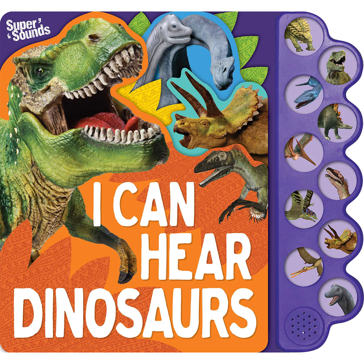 10 Button Sound Book I Can Hear Dinosaurs Vol. 2