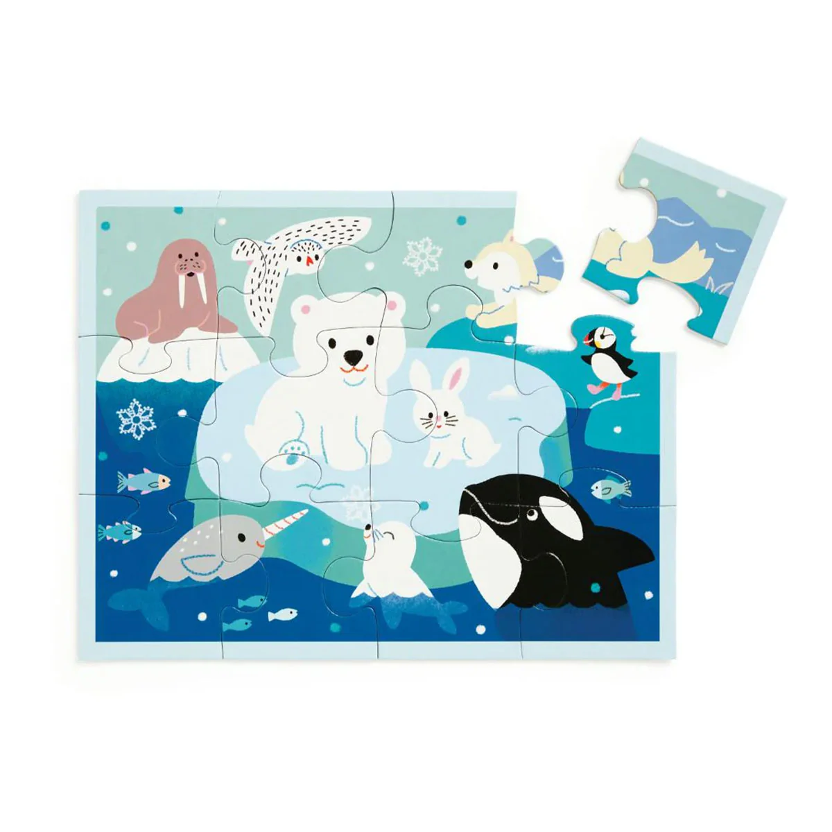 12 Piece Puzzle Arctic Friends - Bobangles - Image 2