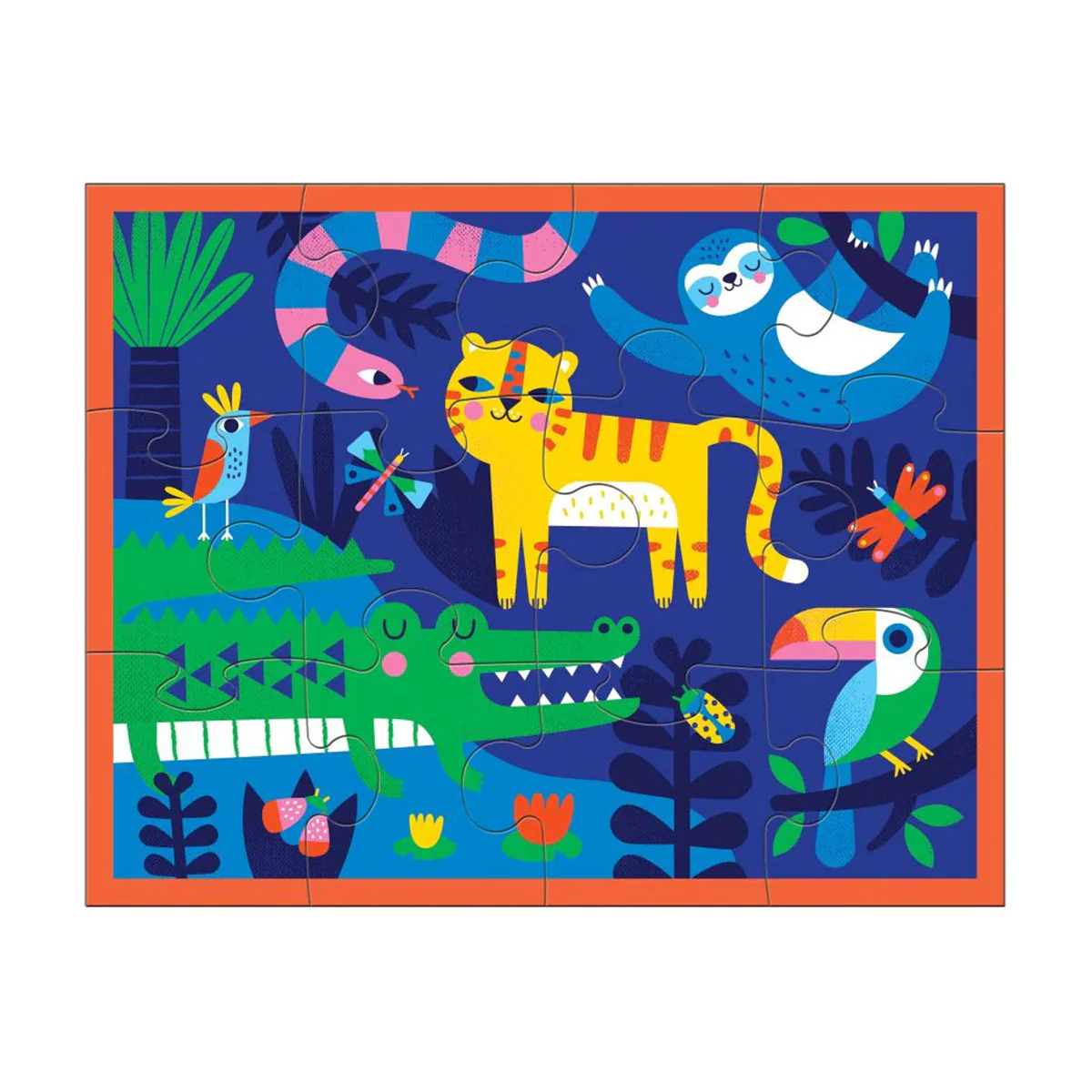 12 Piece Puzzle Rainforest - Bobangles - Image 2