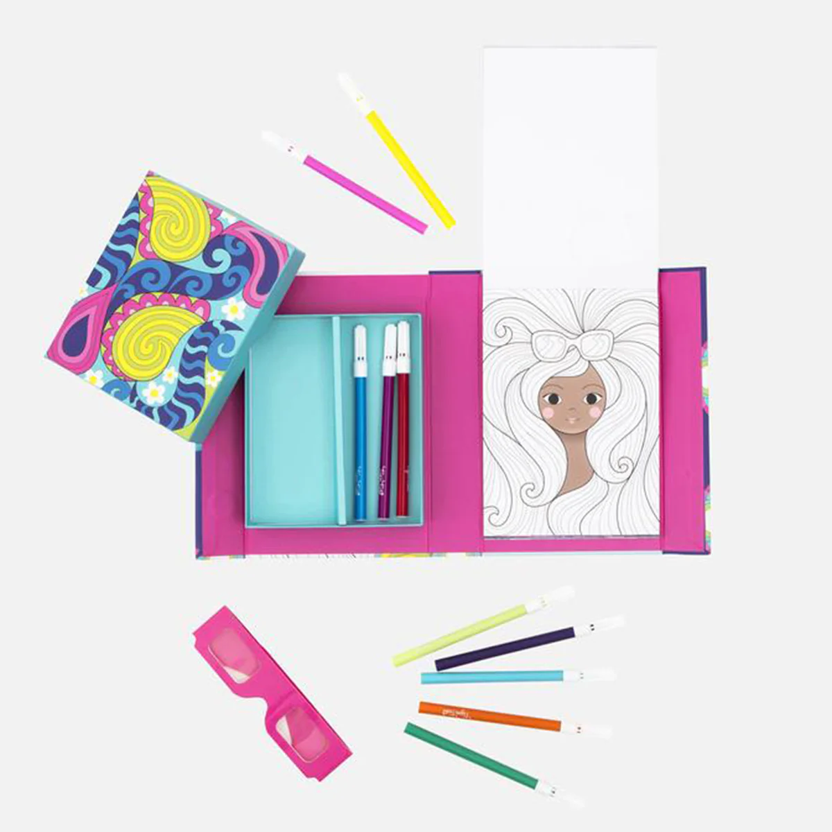 3D Colouring Set Rainbow Dreams - Tiger Tribe - Image 3