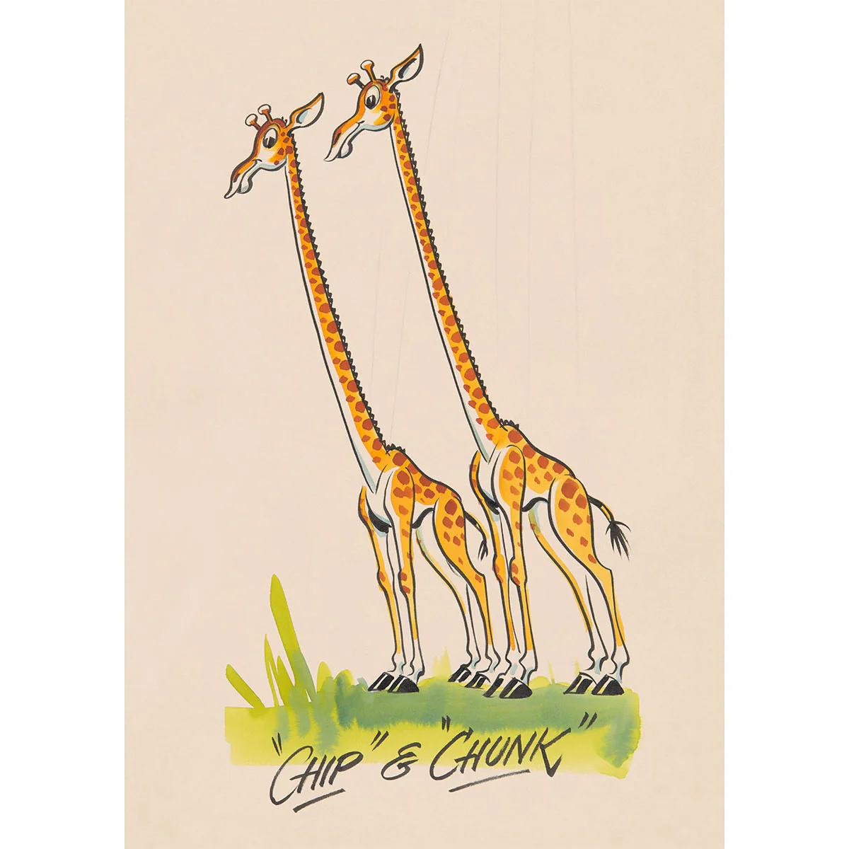 A4 Print "Chip" & "Chunk"