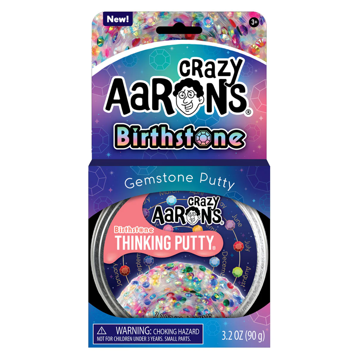 Aarons Putty Birthstone - Big Balloon
