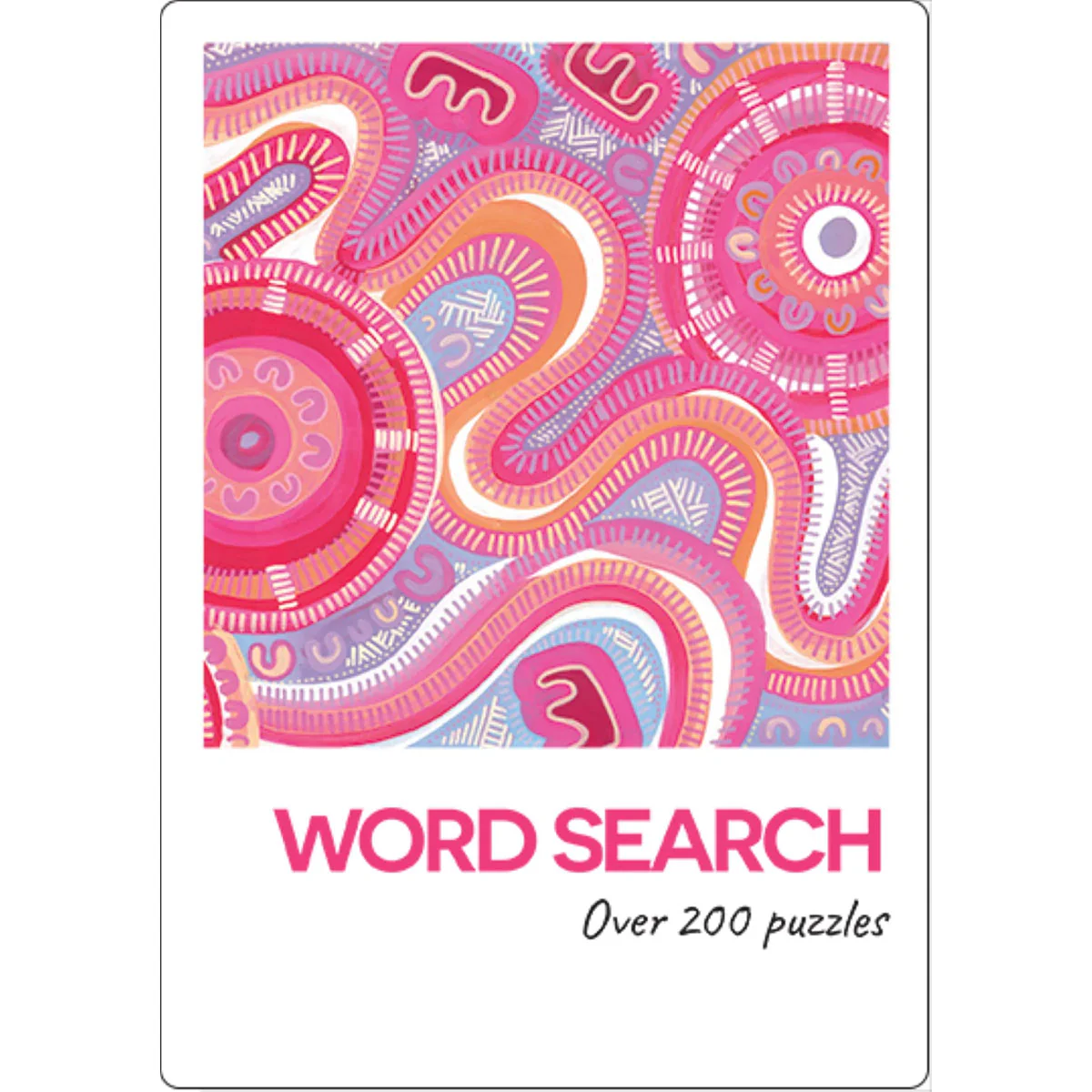 Aboriginal Art Puzzle Book Word Search