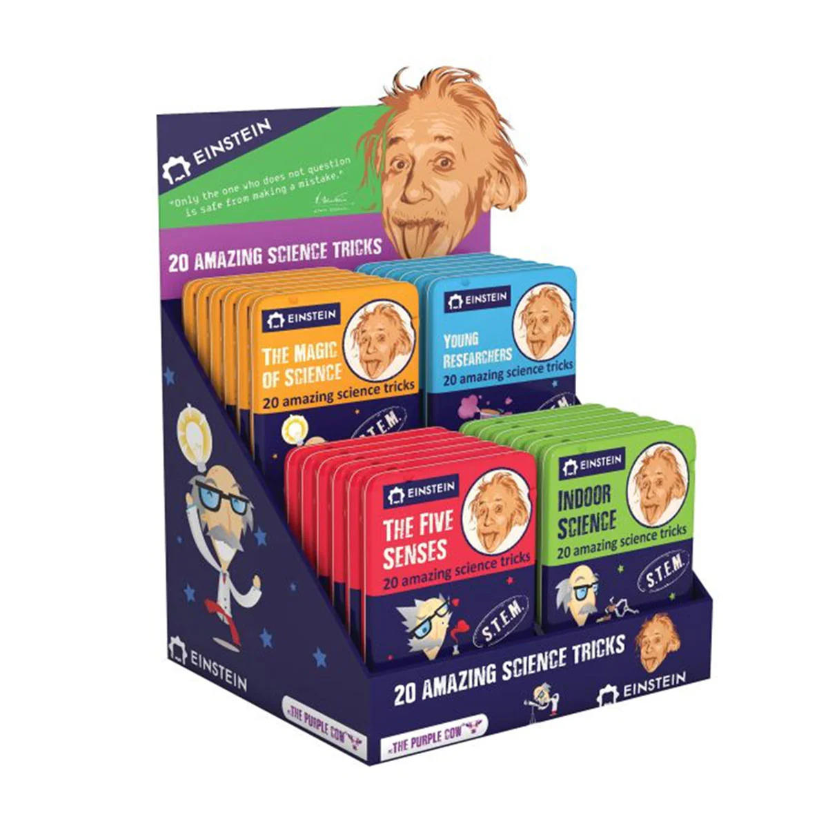 Activity Cards Einstein Science Tricks Assorted - Isalbi