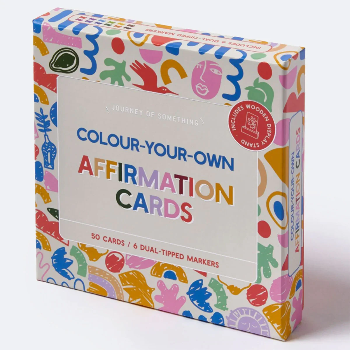 Affirmation Cards Set Colour Your Own - Journey Of Something