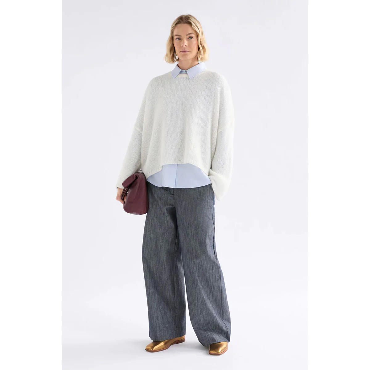 Agna Luna Sweater Off White - Elk Accessories - Image 2