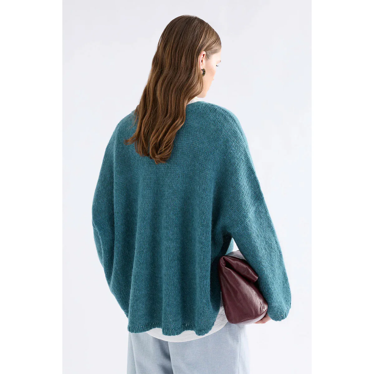 Agna Luna Sweater Stone Blue - Elk Accessories - Image 3