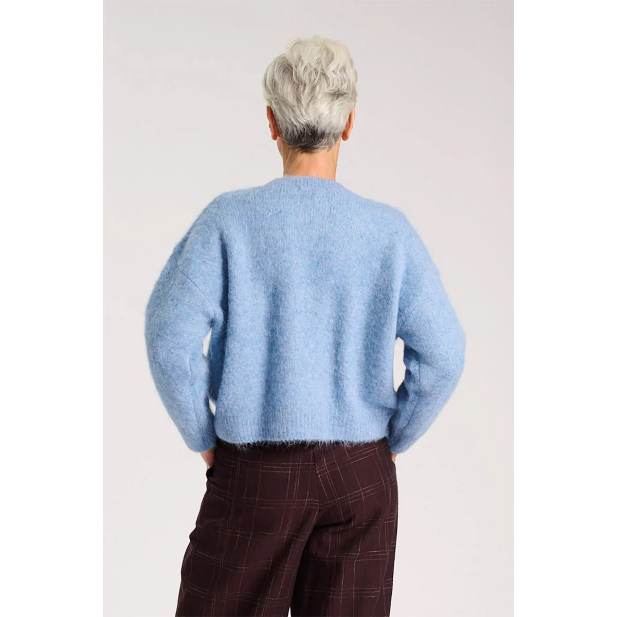 Aspen Knit Sweater Baby Blue - Image 3