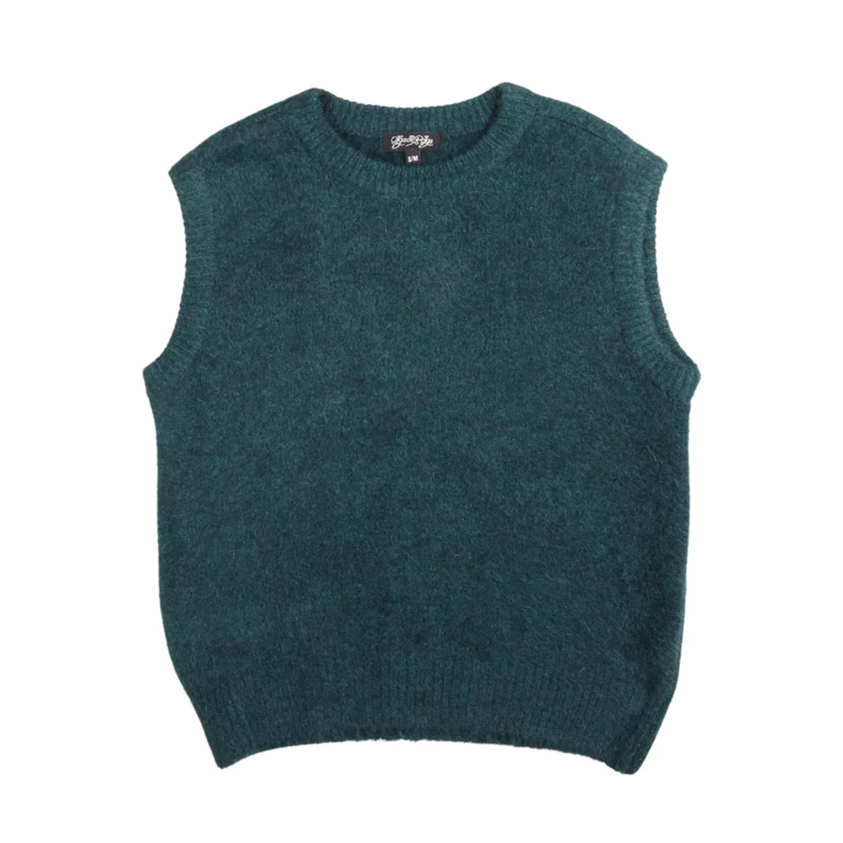 Aspen Round Neck Vest Forest