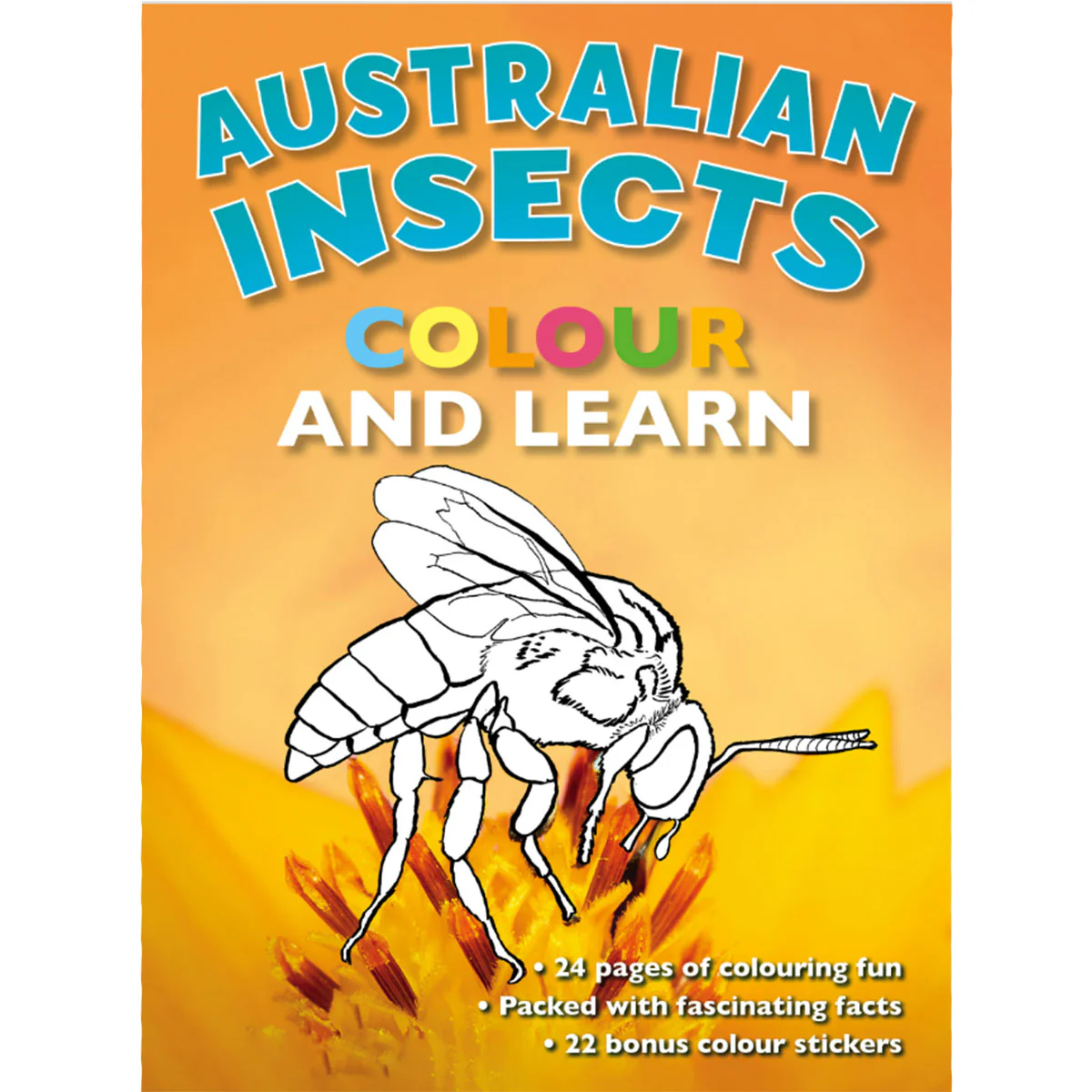 Australian Insects Colour and Learn