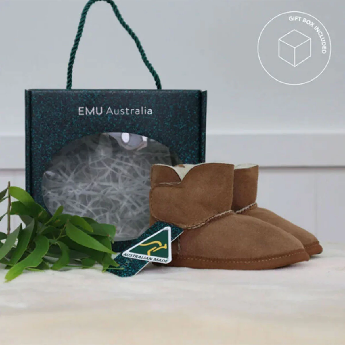 Baby Bootie Chestnut - Emu Australia - Image 5
