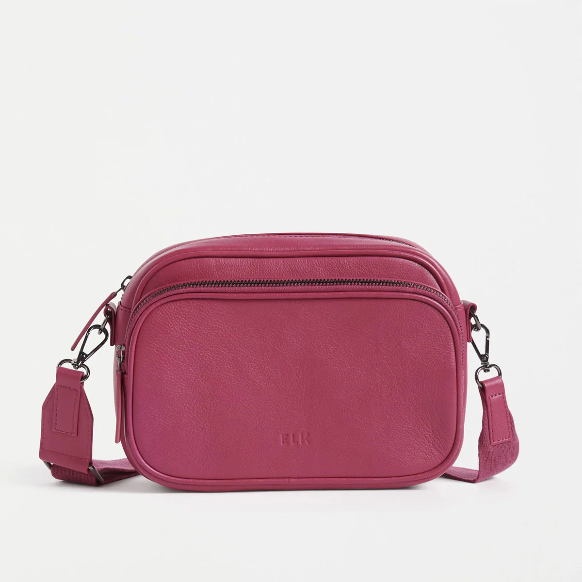 Bag Kassel Fushia Leather Crossbody - Elk Accessories