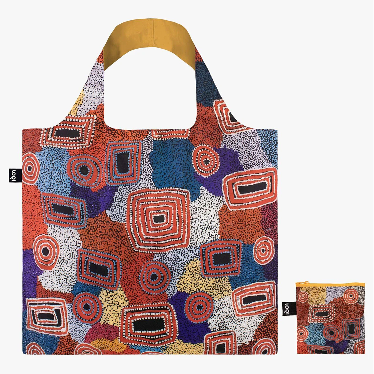 Bag Nangala Water Dreaming Red - Isalbi