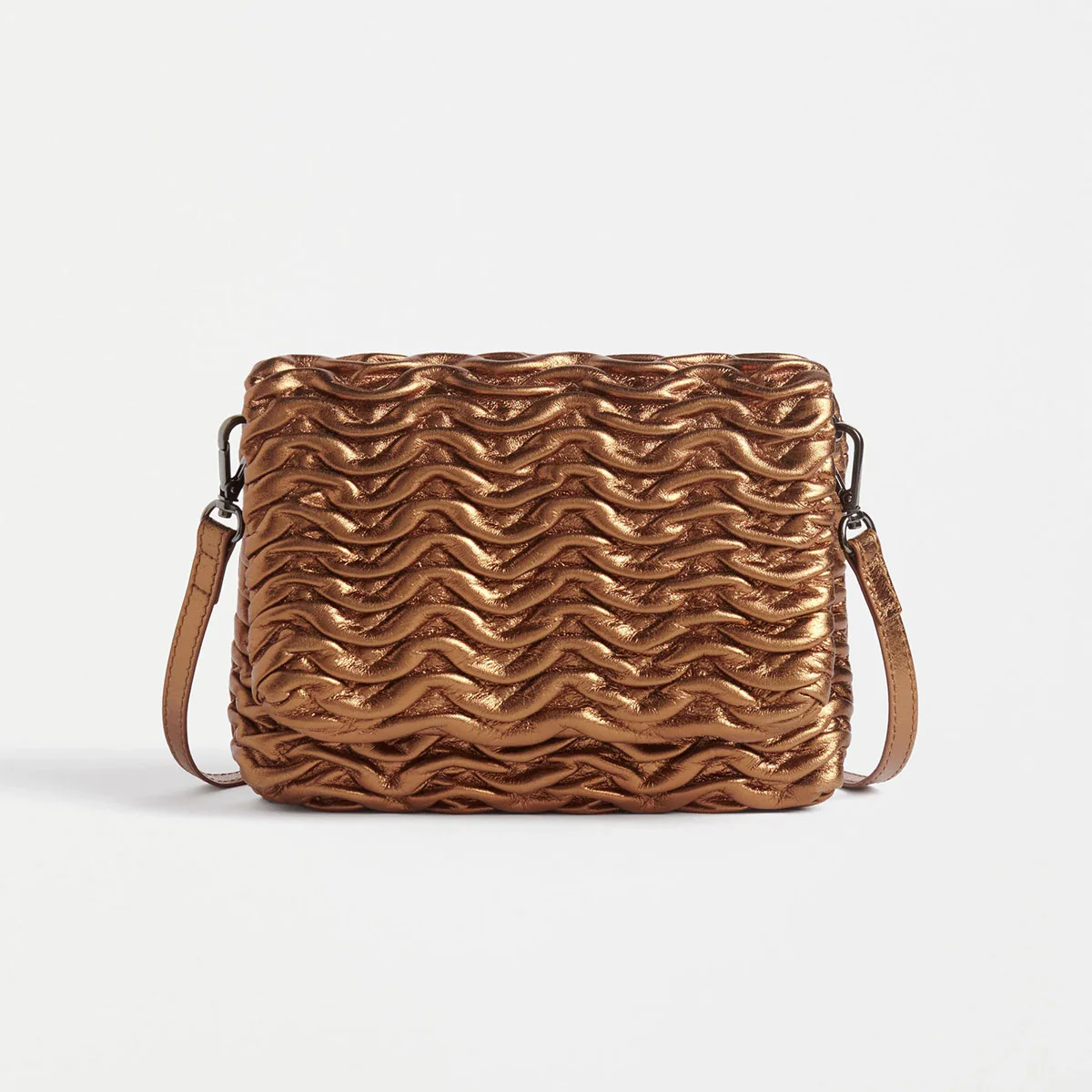 Bag Plissi Bronze Crossbody - Elk Accessories