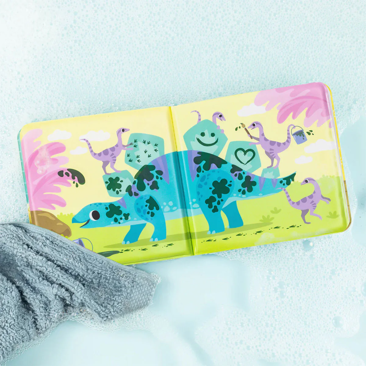 Bath Book Messy Dinosaurs - Tiger Tribe - Image 3