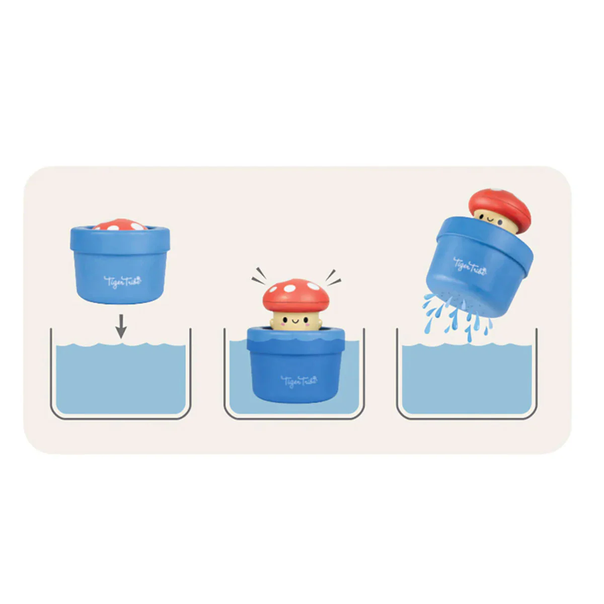 Bath Pop Up Mushroom - Tiger Tribe - Image 2