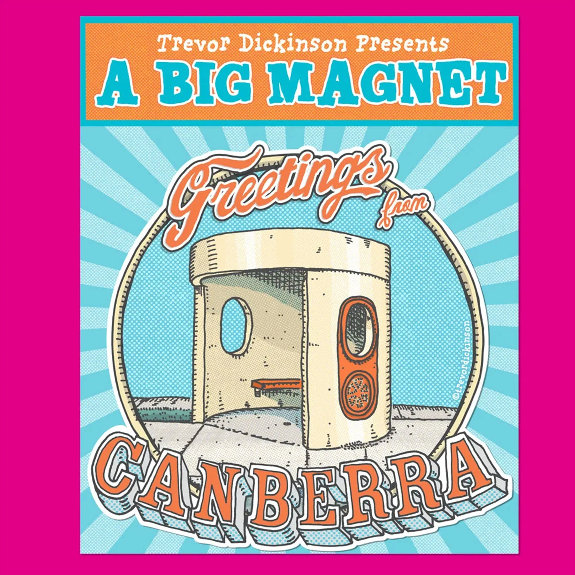 Big Magnet Bus Shelter - Trevor Dickinson
