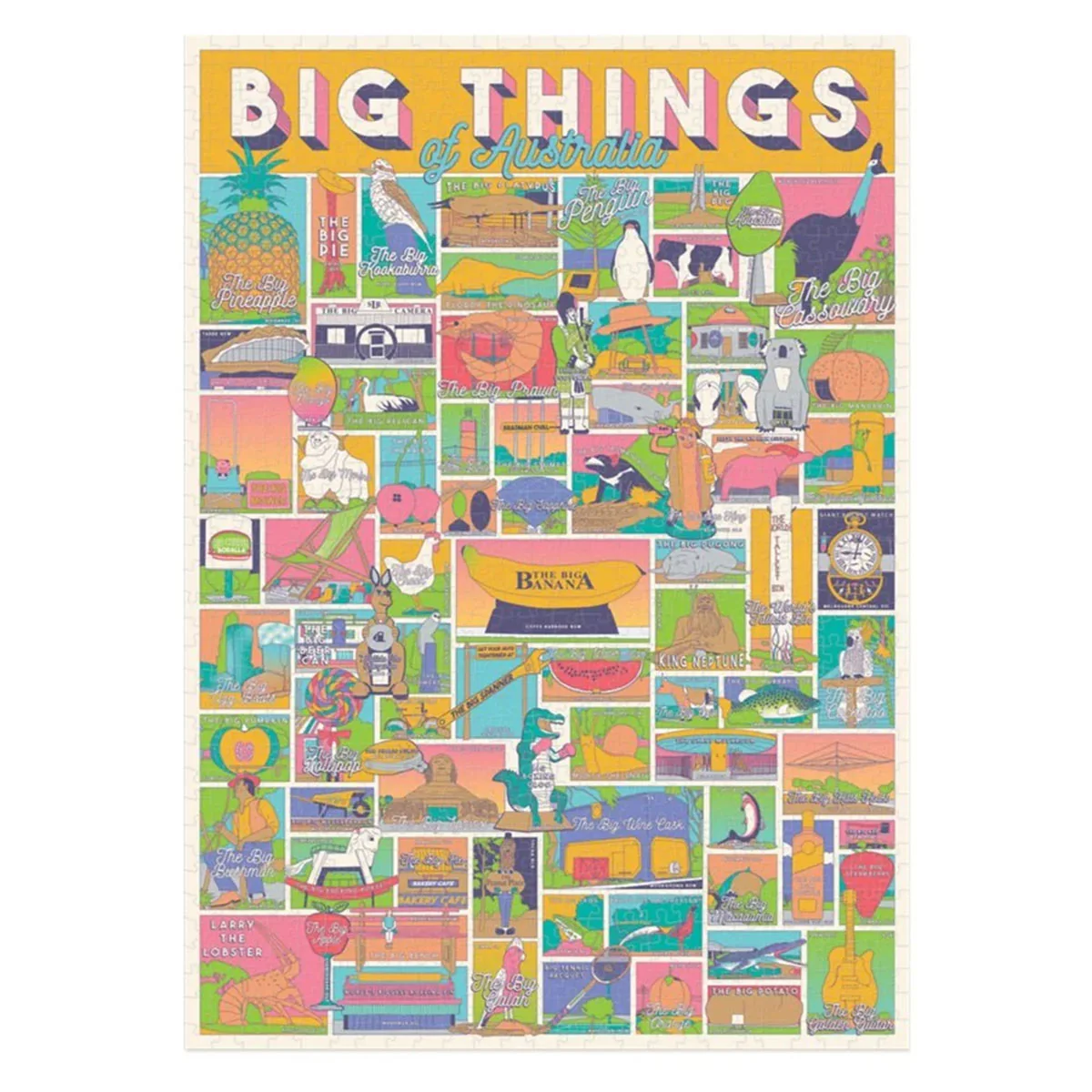 Big Things 1000 piece puzzle - Image 2