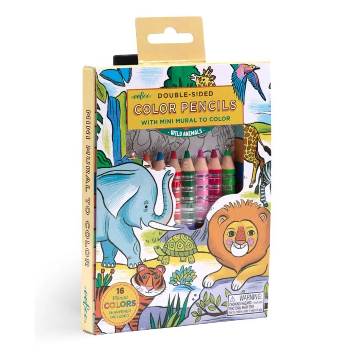 Biggie Double Sided Colour Pencils With Mini Mural Assorted - Bobangles - Image 3