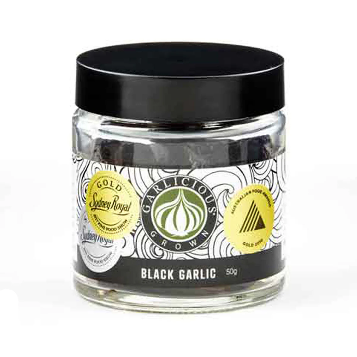 Black Garlic Peeled 50g - Garlicious Grown