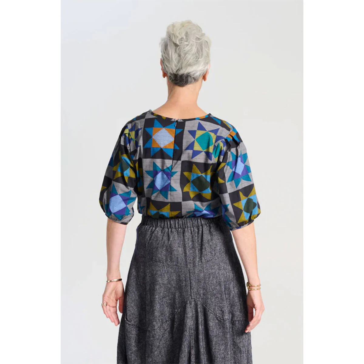 Blouse Veda Night Cotton - Olga De Polga - Image 3