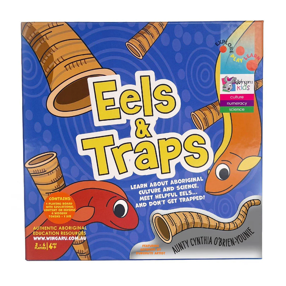 Board Game Eels and Traps