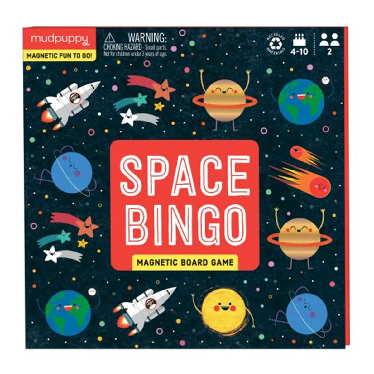 Board Game Magnetic Space Bingo
