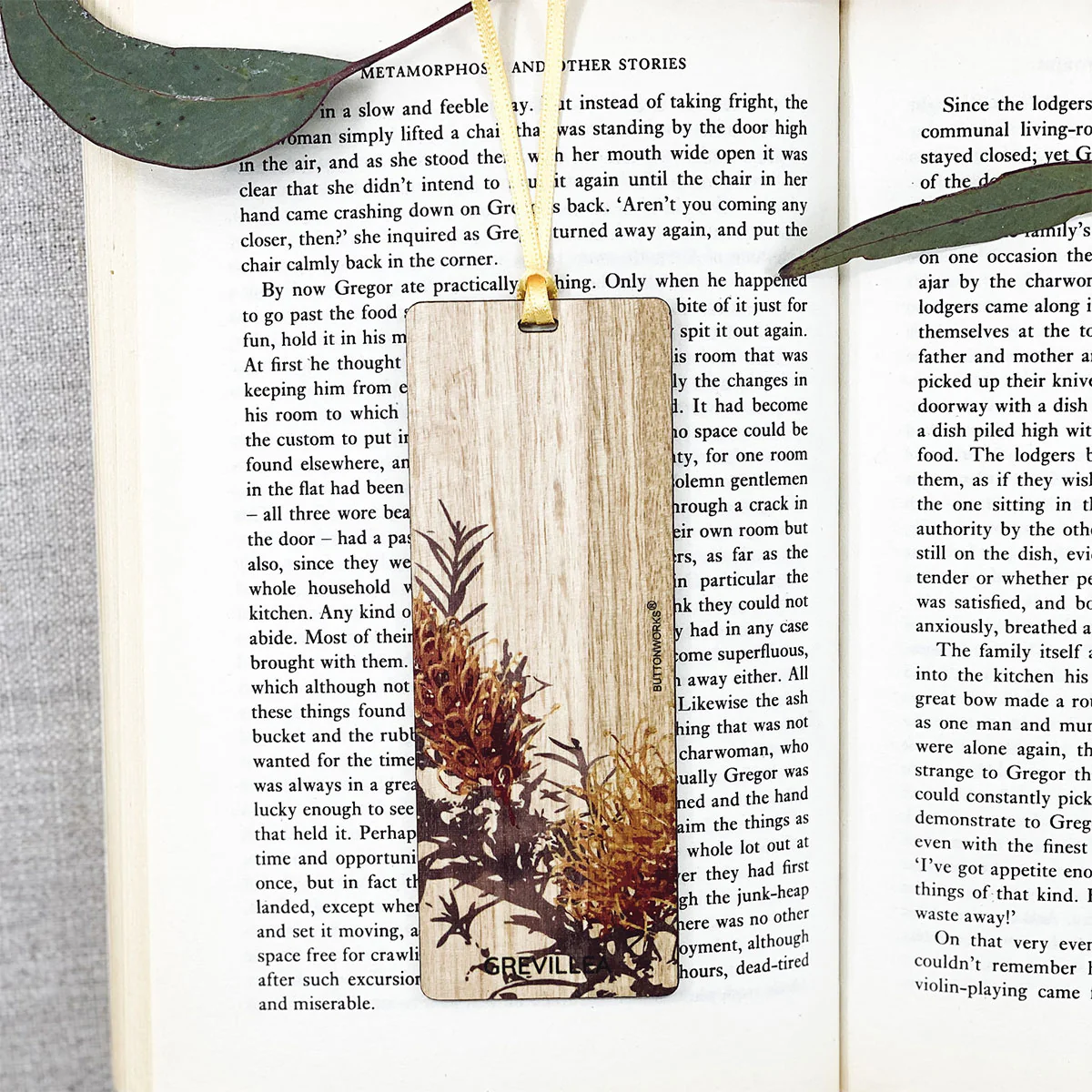 Bookmark Coloured Grevillea - Buttonworks