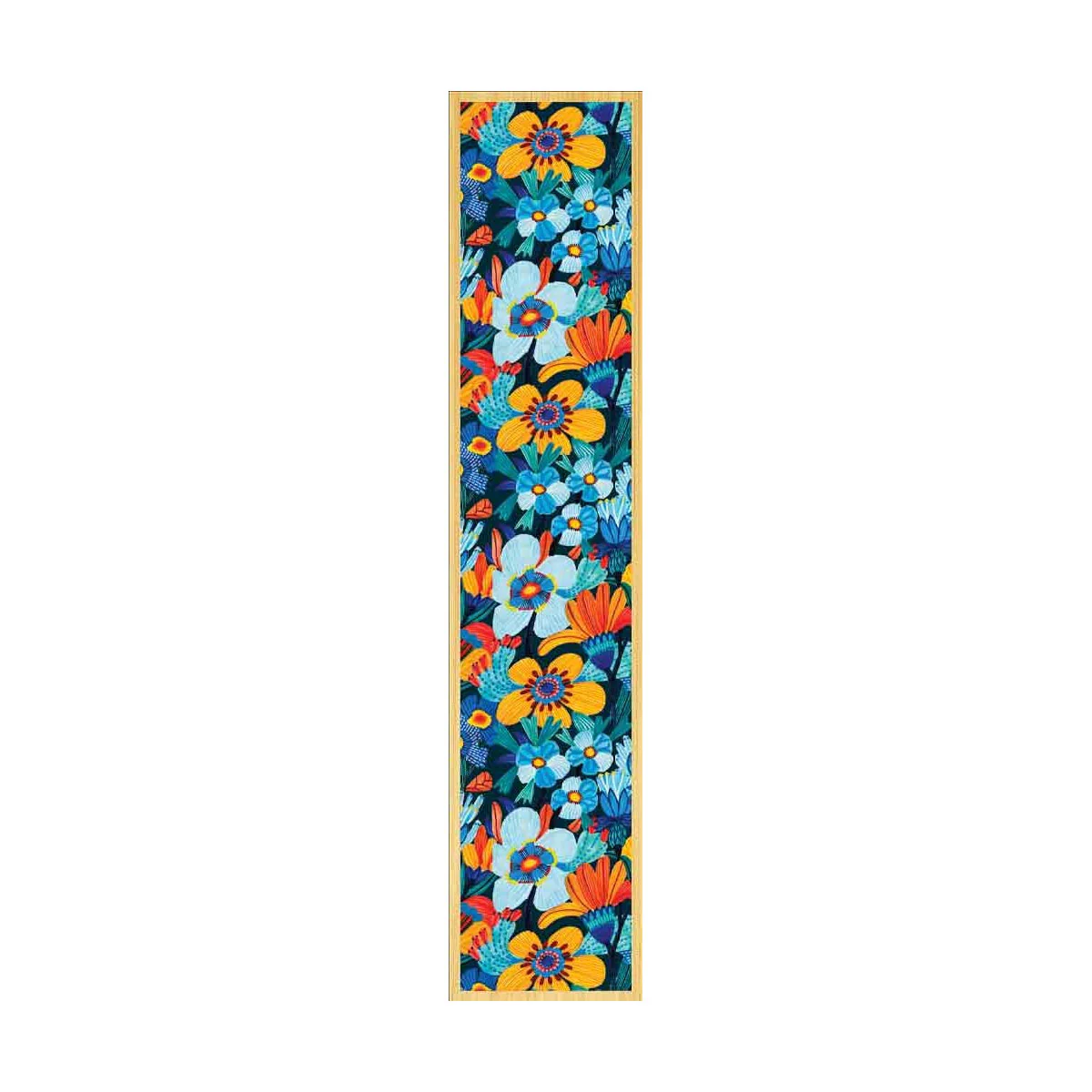 Bookmark Cornflowers Wooden - Aero Images