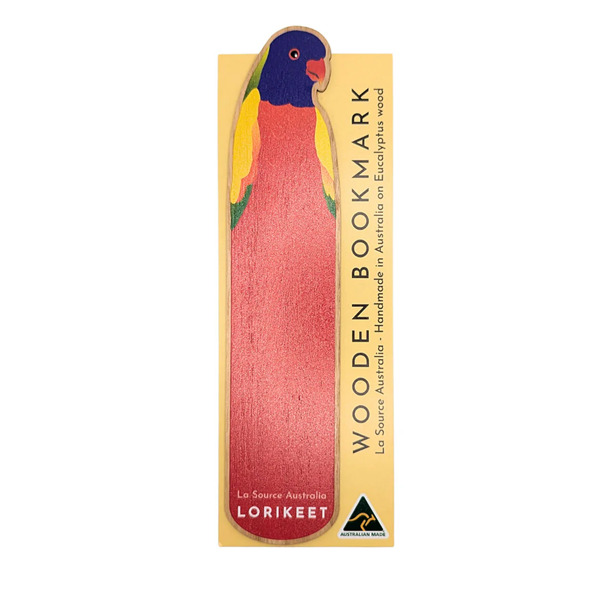 Bookmark Lorikeet Wooden - La Source