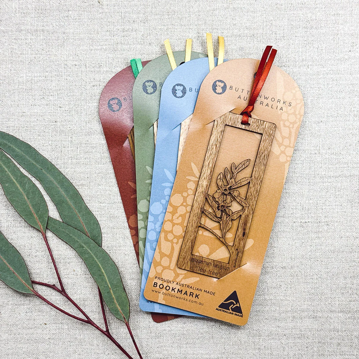 Bookmark Tea-Tree - Buttonworks