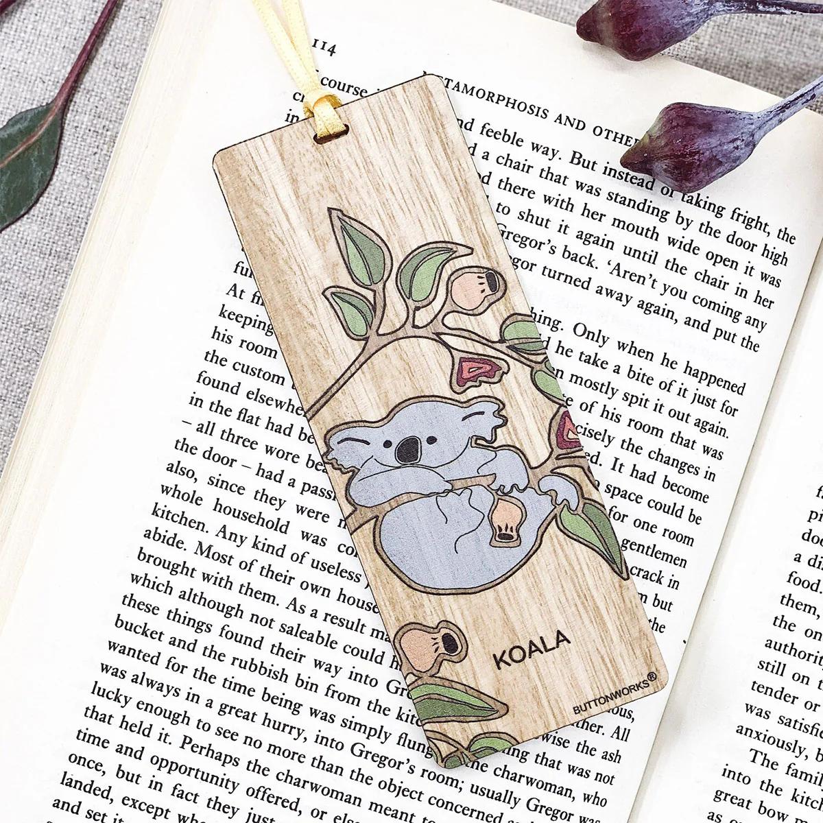 Bookmark Wildlife Koala - Buttonworks