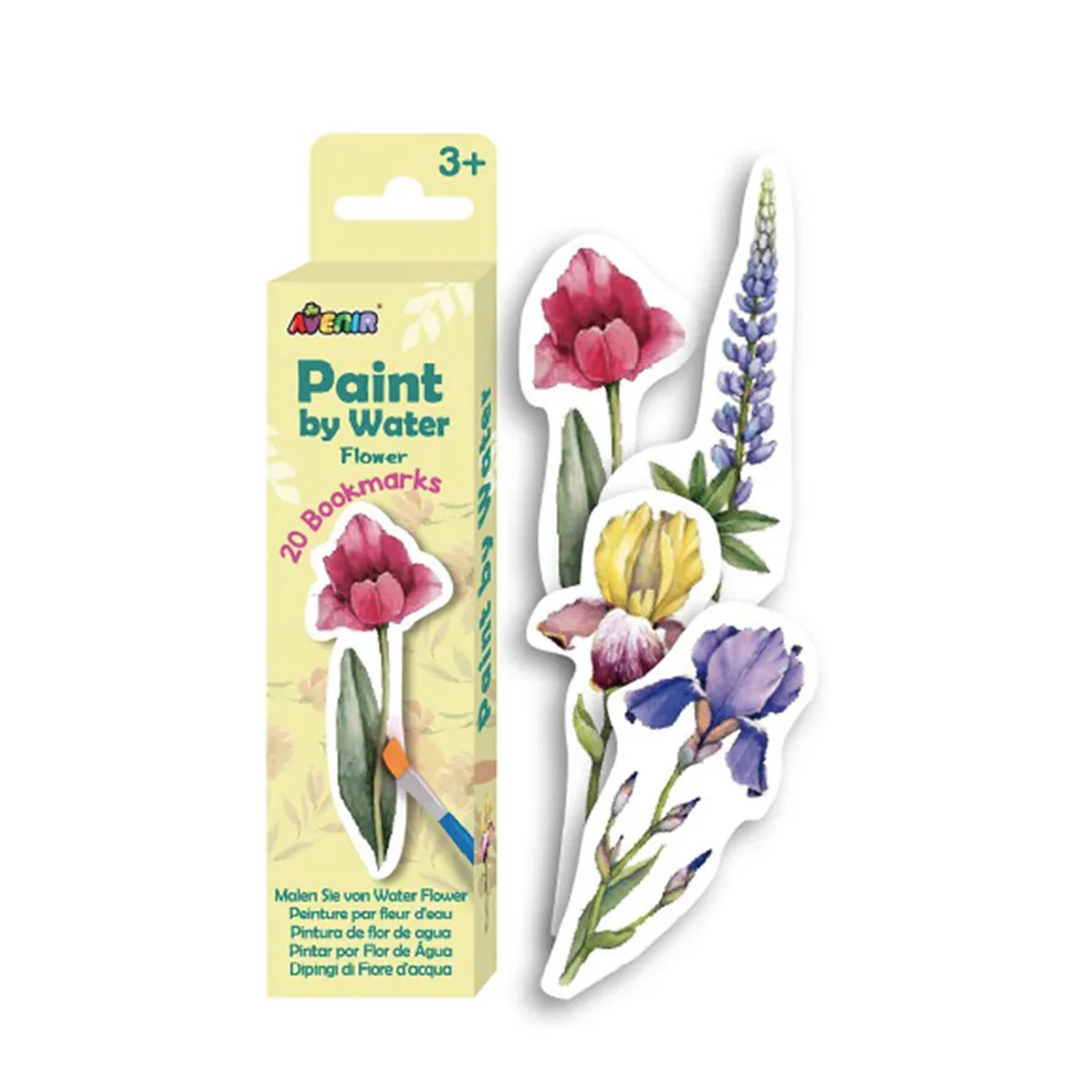 Bookmarks Paint by Water Flower - Johnco Productions