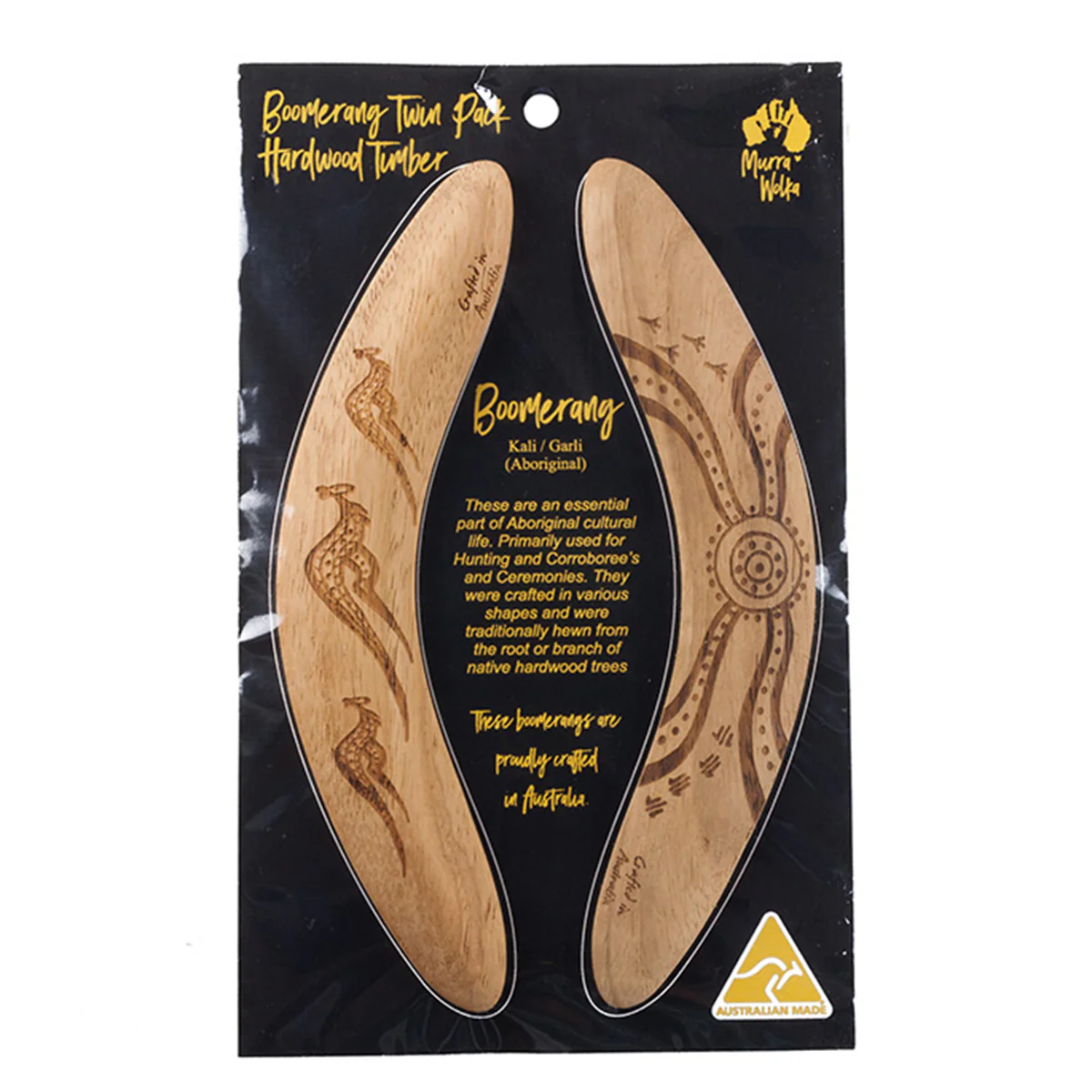 Boomerang 8" Twin Pack - Murra Wolka