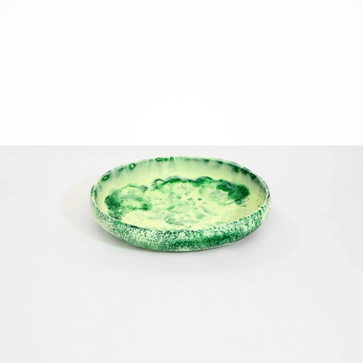 Bowl Earth Medium Grass - Dinosaur Designs