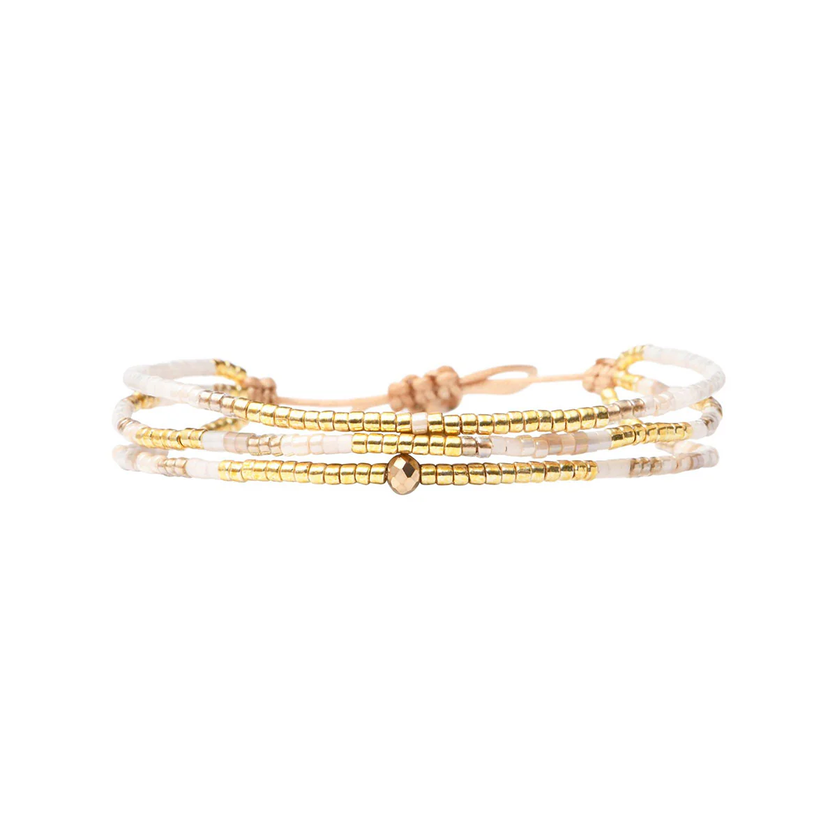 Bracelet Agathe White Jasmin - French Bazaar