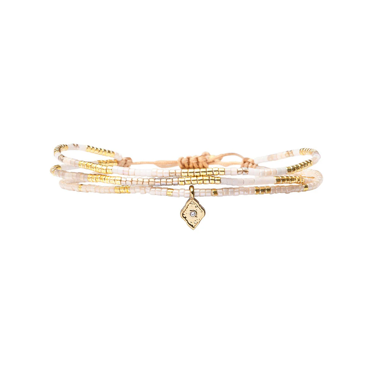 Bracelet Alicia White Jasmin - French Bazaar