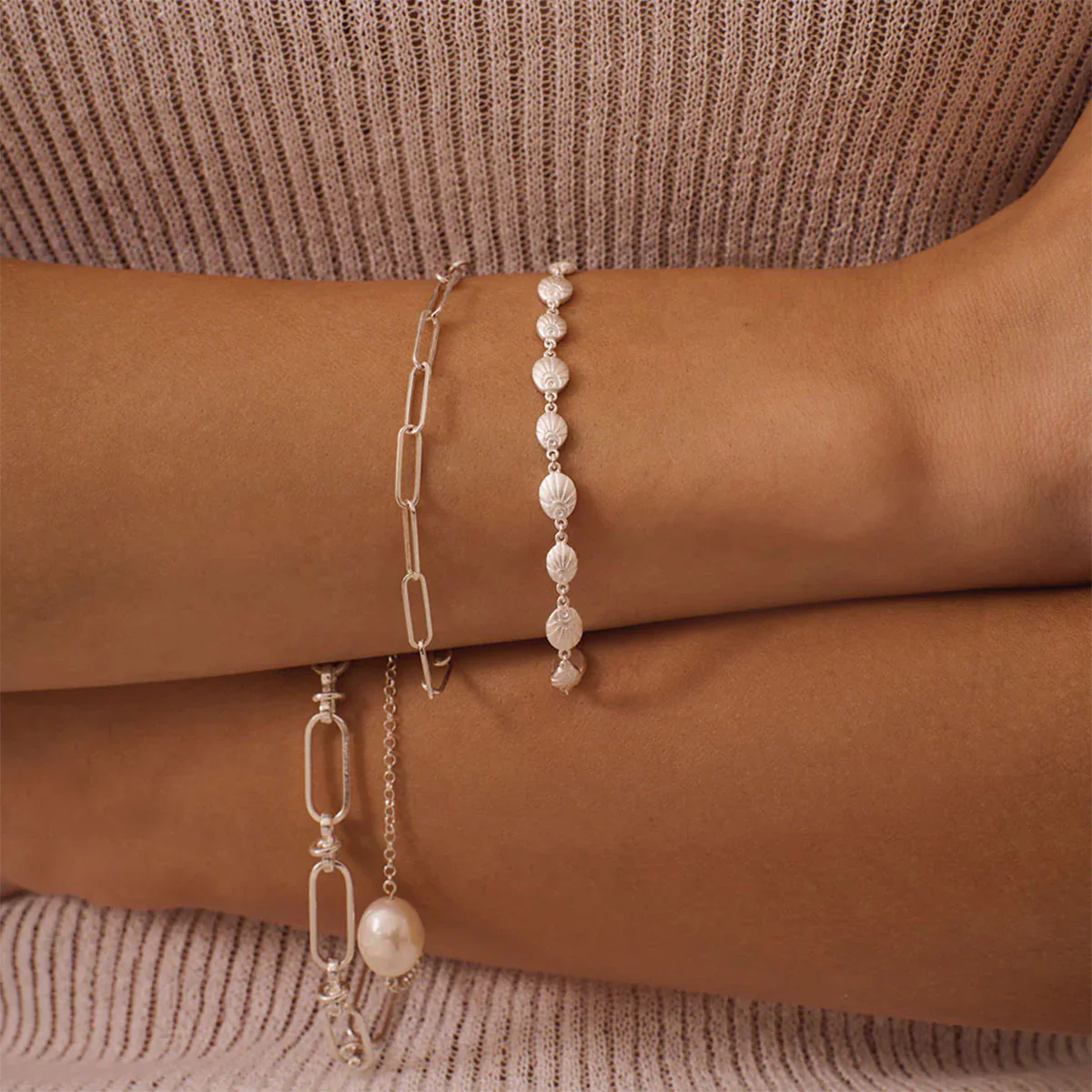 Bracelet Daisy Hill Soul Protector Sterling Silver - Murkani - Image 2