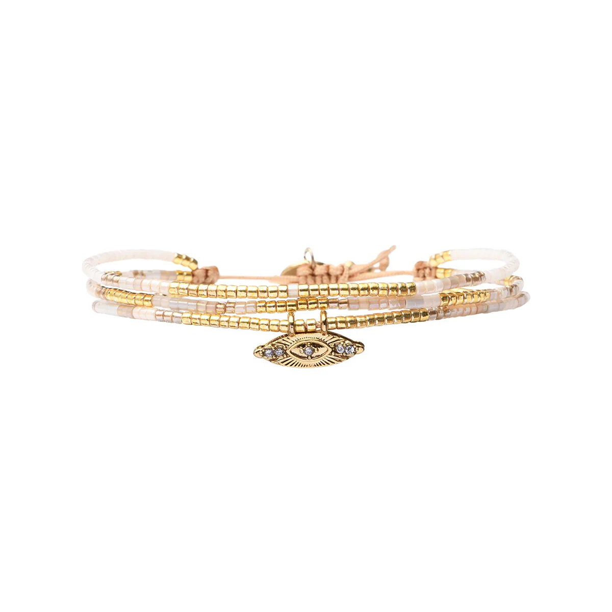 Bracelet Lise White Jasmin - French Bazaar