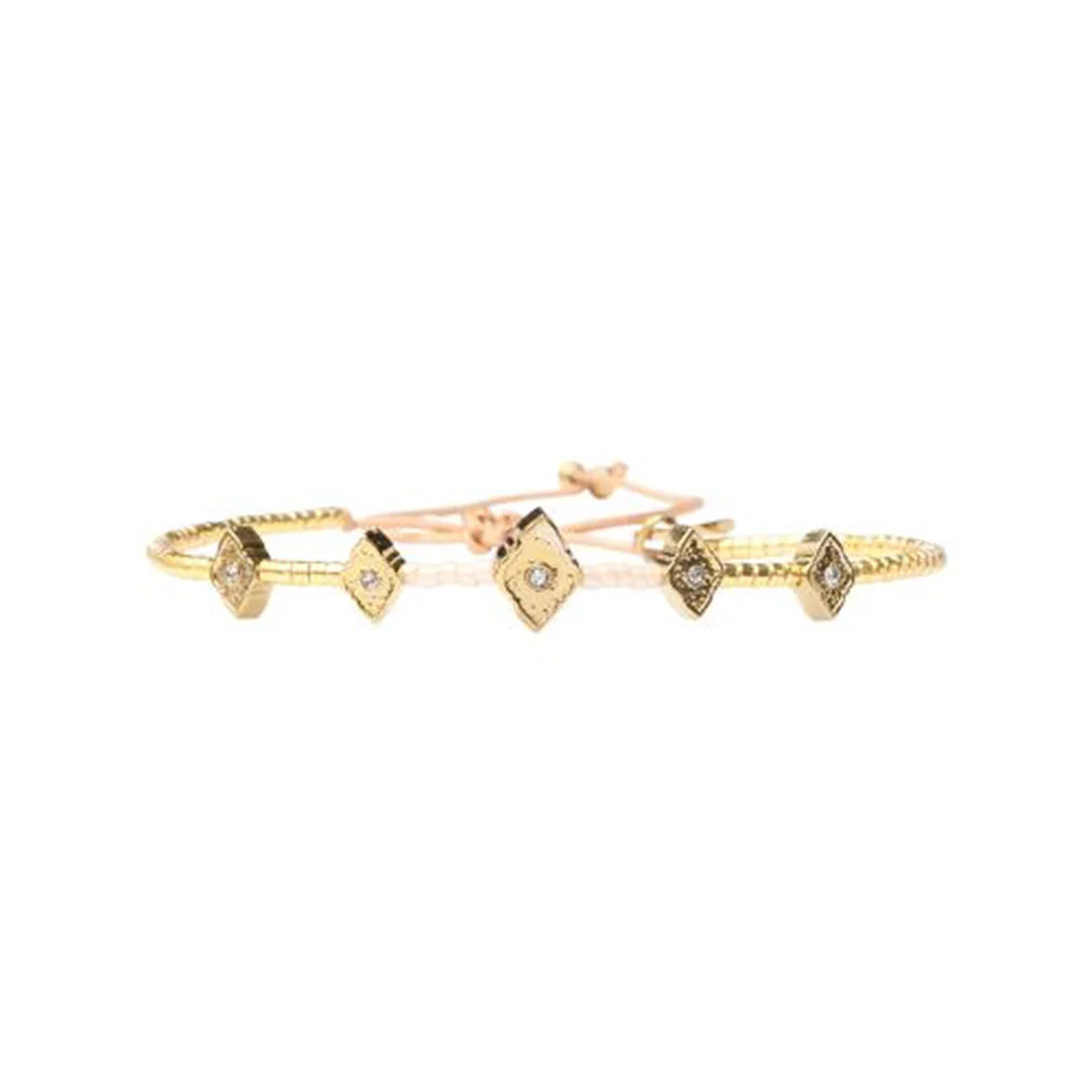 Bracelet Louna White Jasmin - French Bazaar