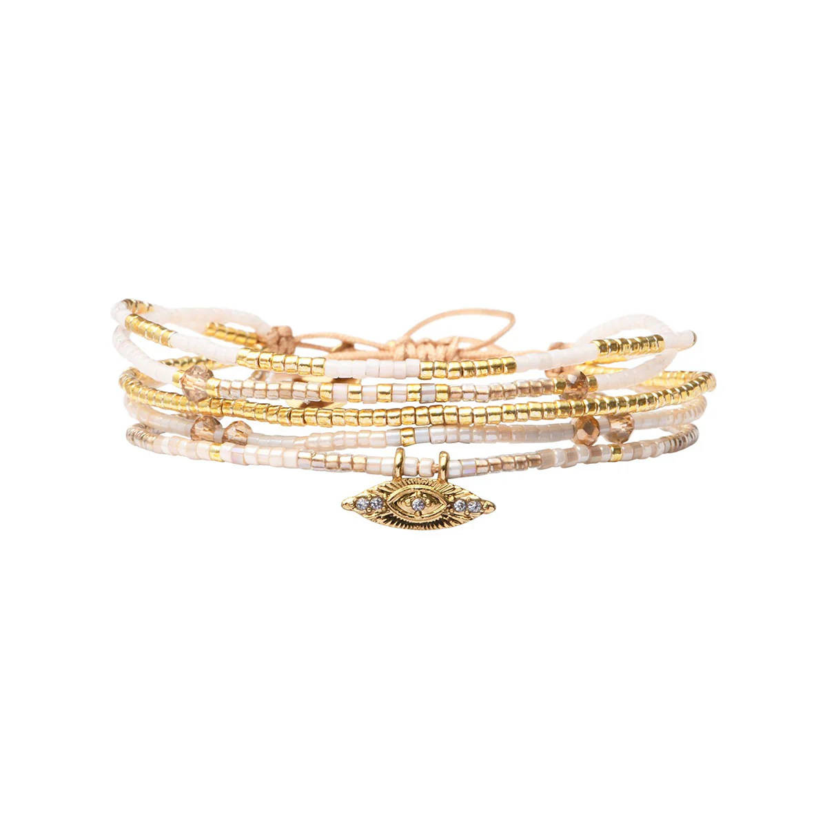 Bracelet Mila White Jasmin - French Bazaar