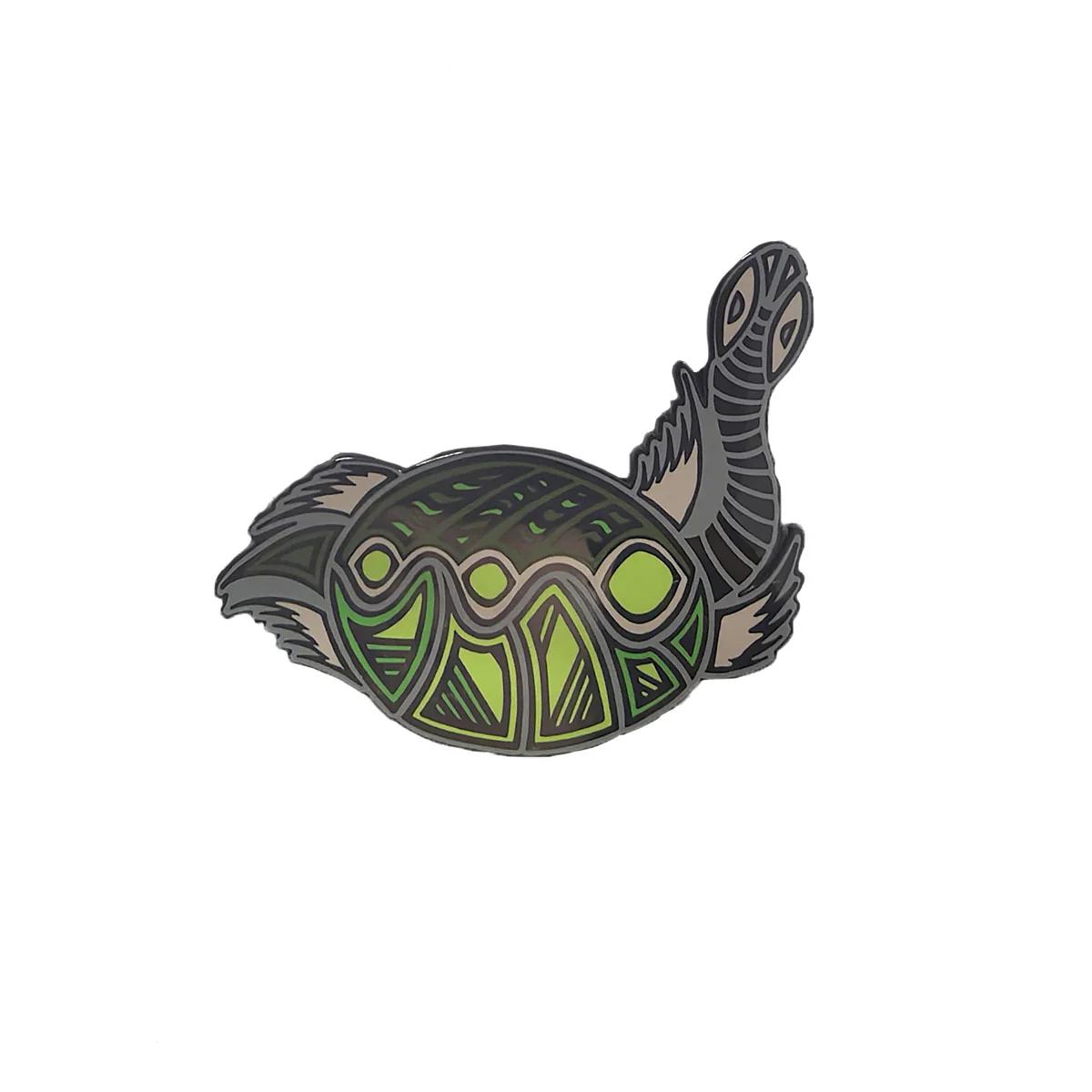 Brooch / Pin Turtle 2 - Ngarga Warendj