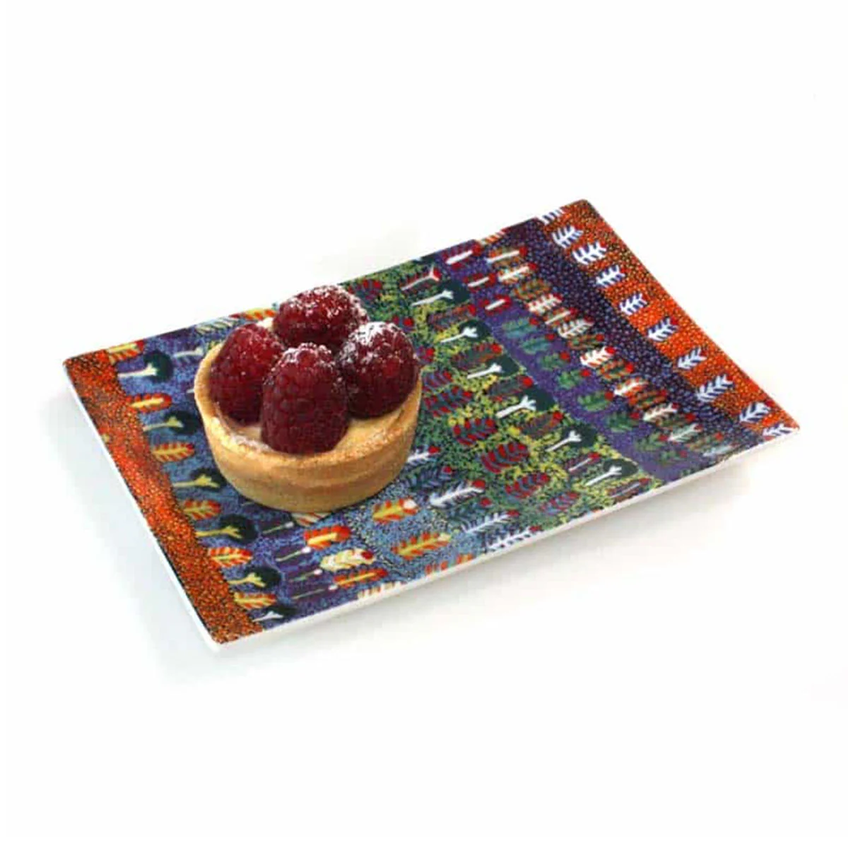 Cake Plate Bone China Rosie Ross ROR414 - Better World Arts