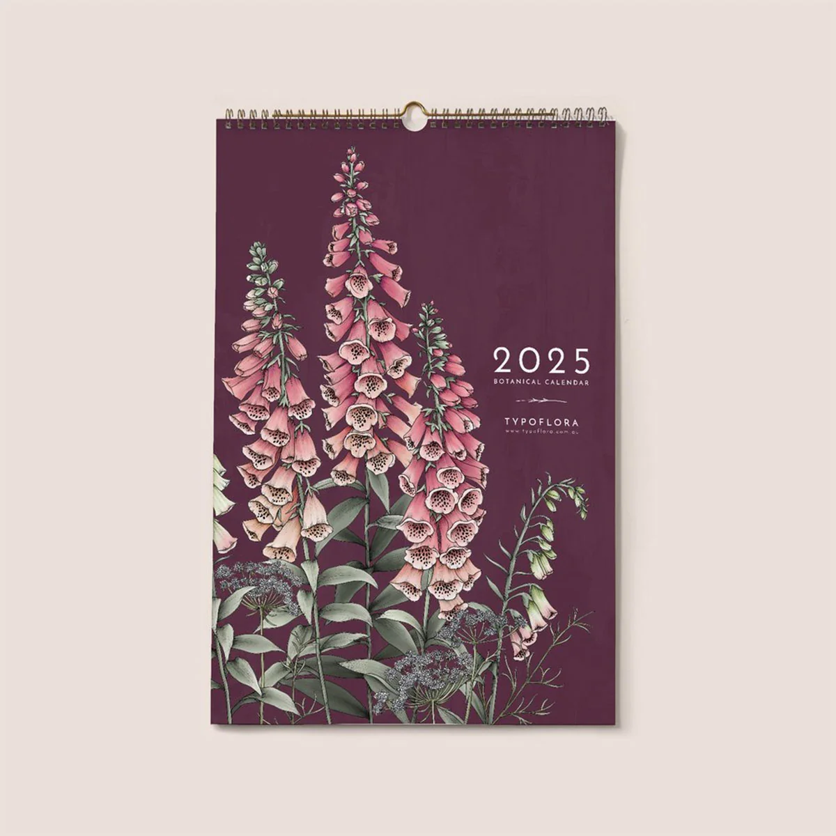 Calendar 2025 Botanical - Typoflora