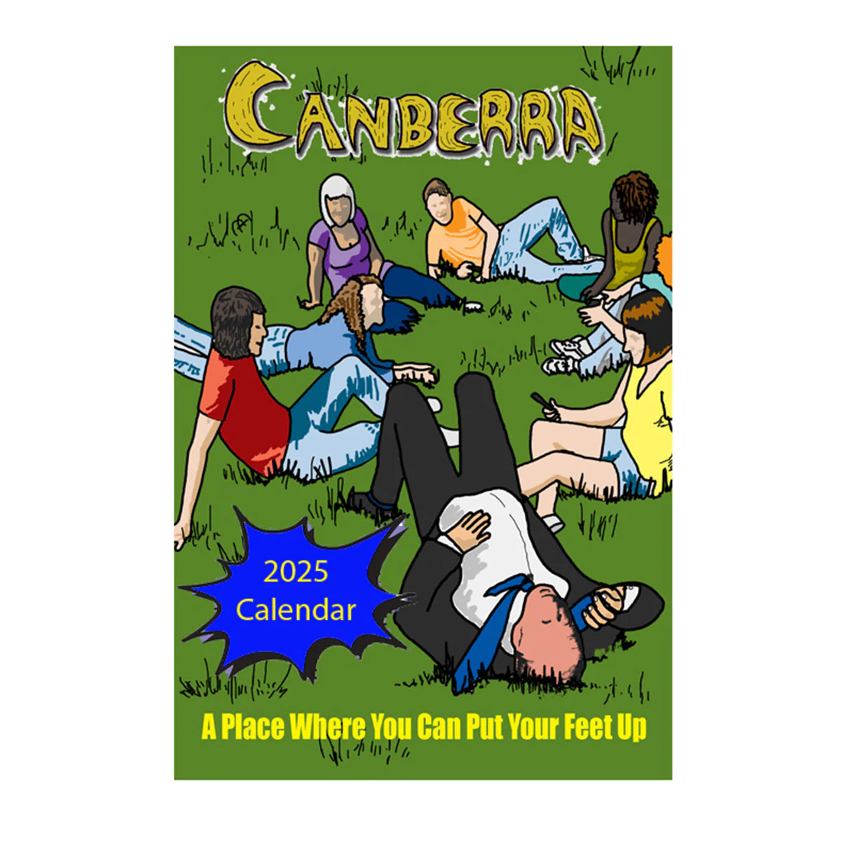 Calendar 2025 Canberra Satire - Leafy Sea Dragon