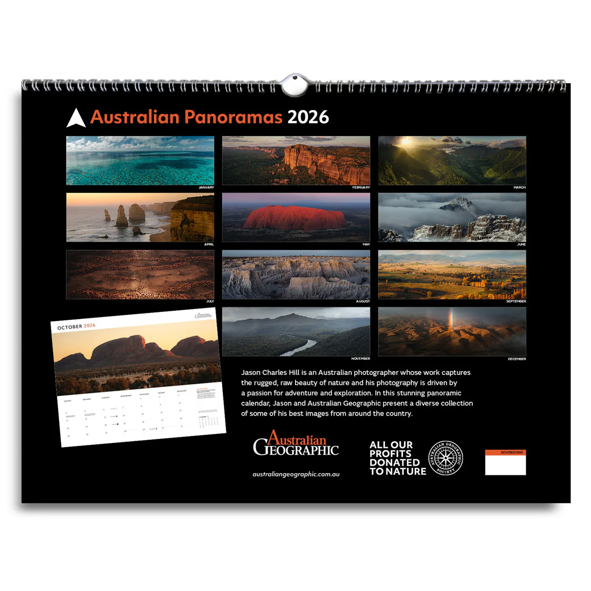 Calendar 2026 Australian Geographic Panorama - Image 3