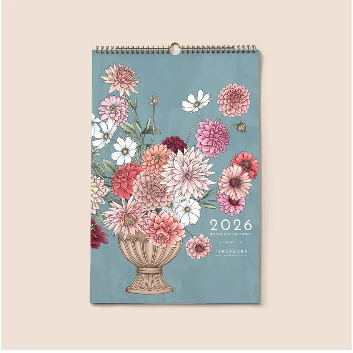 Calendar 2026 Botanical - Typoflora