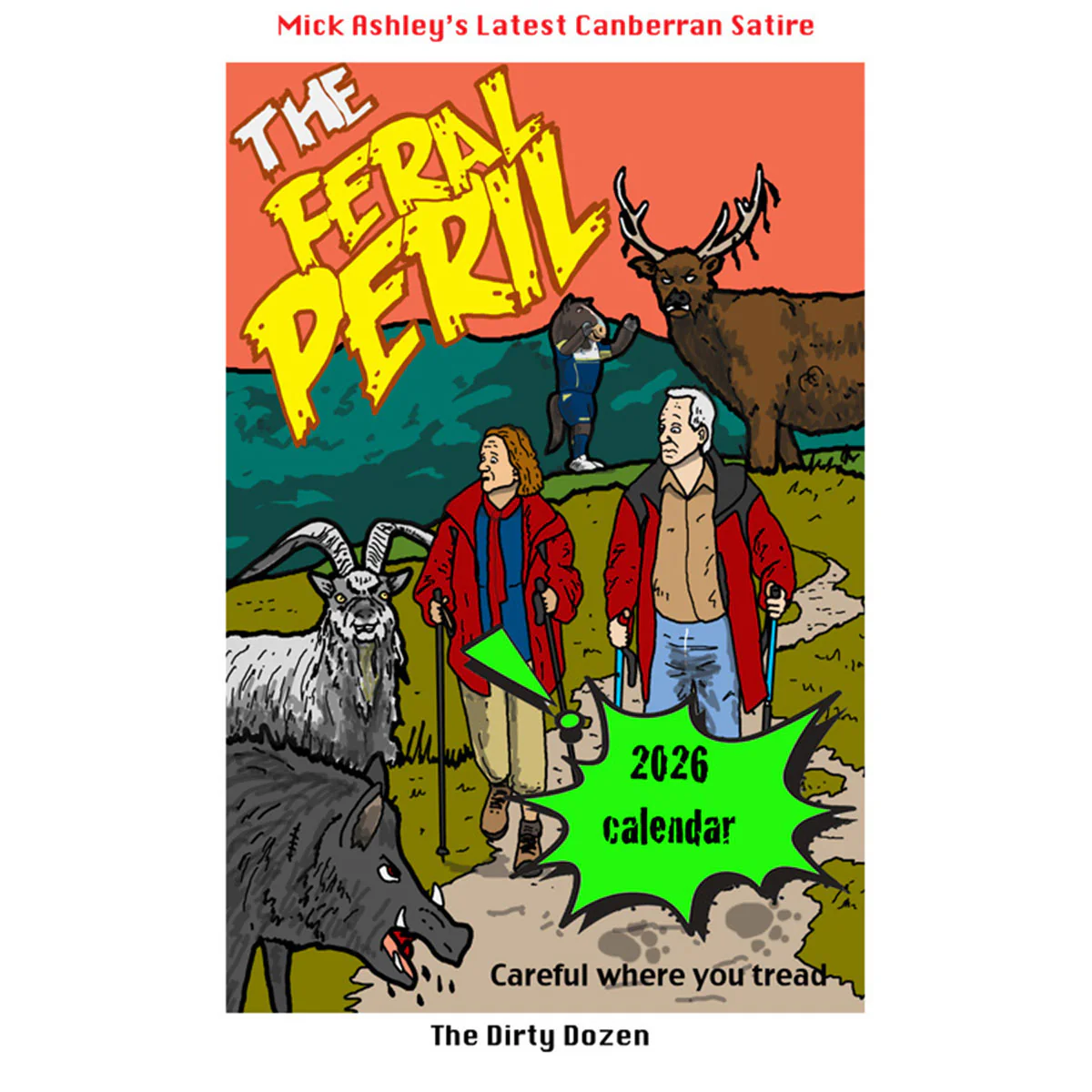 Calendar The Feral Peril 2026 - Mick Ashley