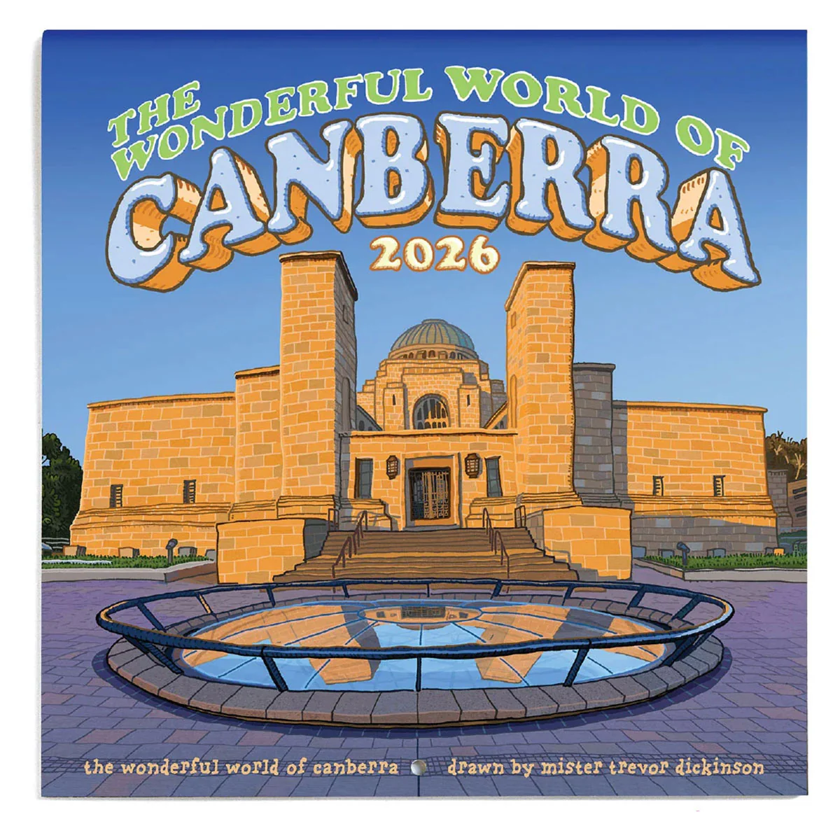 Calendar Trevor Dickinson Canberra 2026 - Trevor Dickinson